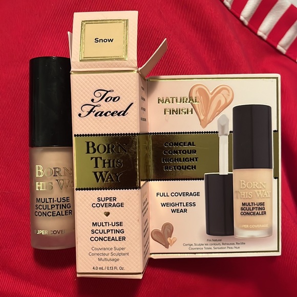Too Faced Other - SNOW-Travel Size Born This Way Super Coverage Multi-Use Sculpting Concealer